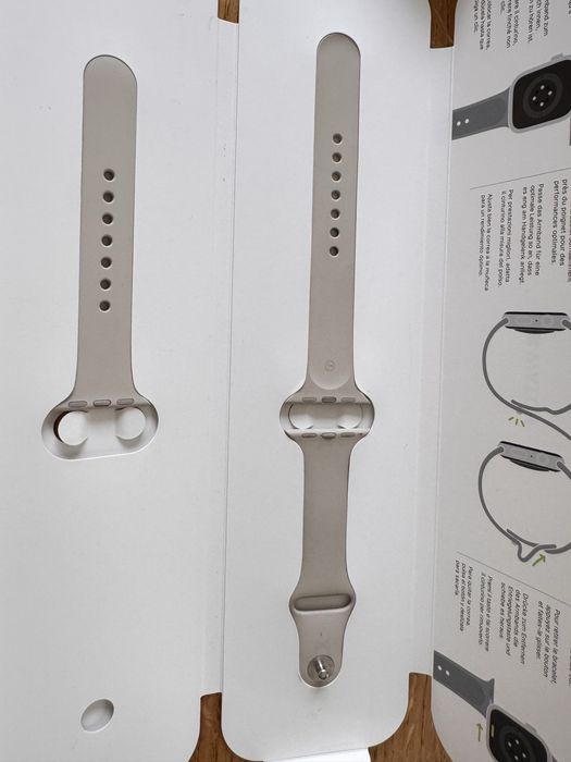 Apple watch bezowy