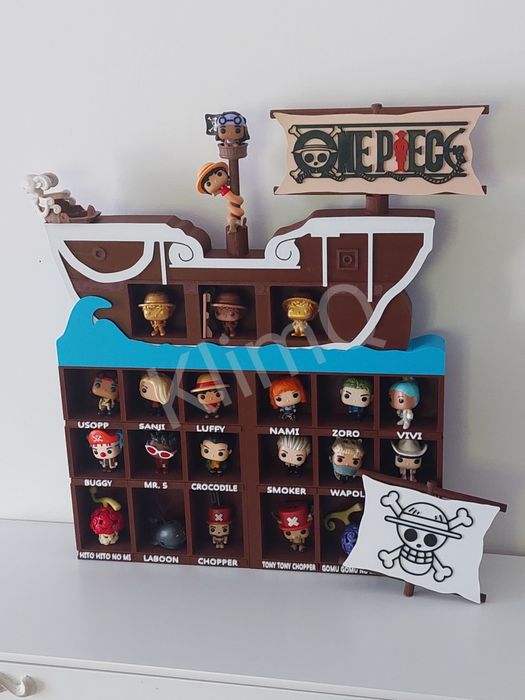 NOWOŚĆ * ONE PIECE * Ekspozytor stojak półka * na figurki Kinder Joy One Piece