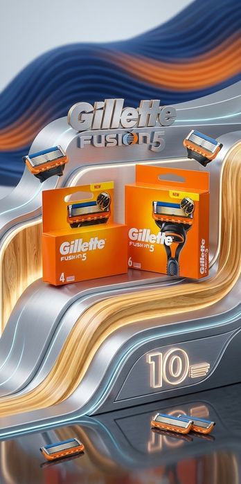 Gillette Fusion5. Оригінал! Станки.Катриджі.