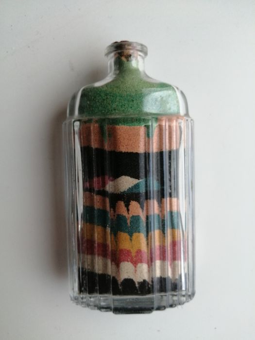 Jarro com areia decorariva