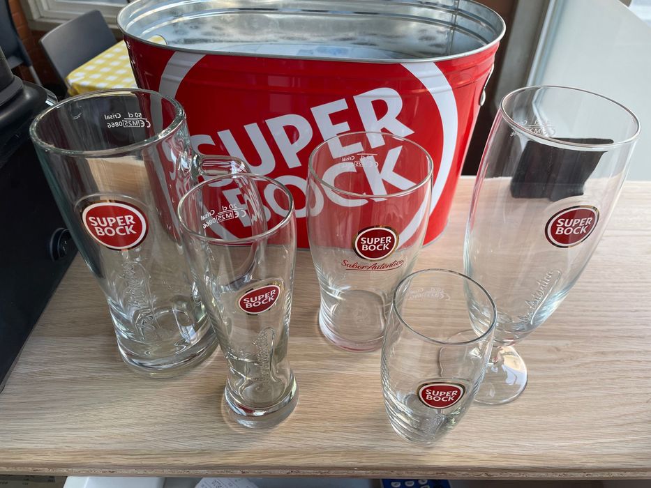 Copos super bock
