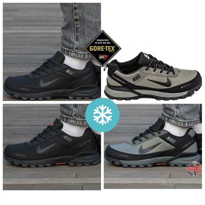Чоловічі теплі кросівки Nike Rivah Gore-Tex Termo мужские теплые кроссовки найк ривах гортекс термо