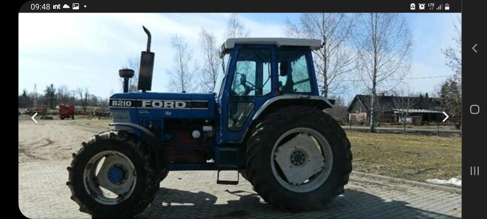 Ford 8210 6 cylindrów części lampa