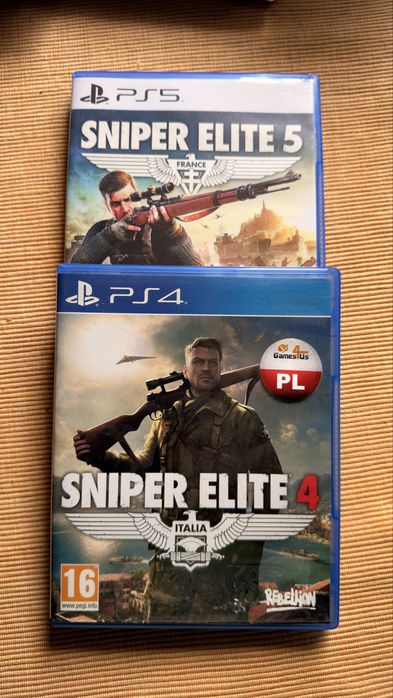 Zestaw Sniper Elite PS4/PS5