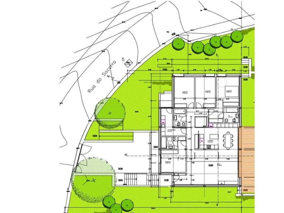 Terreno Vale dos Esquilos - Projeto Aprovado para Moradia Térrea de... — Venade E Azevedo, Viana do Castelo