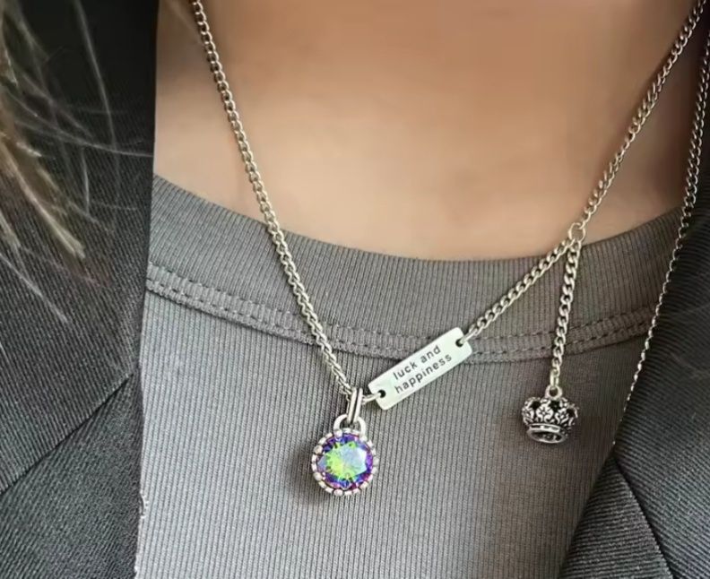 Намисто-кулон срібло 925.