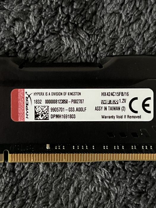 pamięć RAM HyperX Fury 16 GB DDR4 2400 MHz CL15