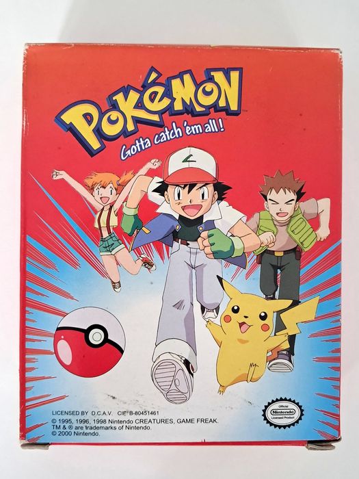 Agenda Pokémon Oficial Nova - Sitting Pikachu (Nintendo, 2000)