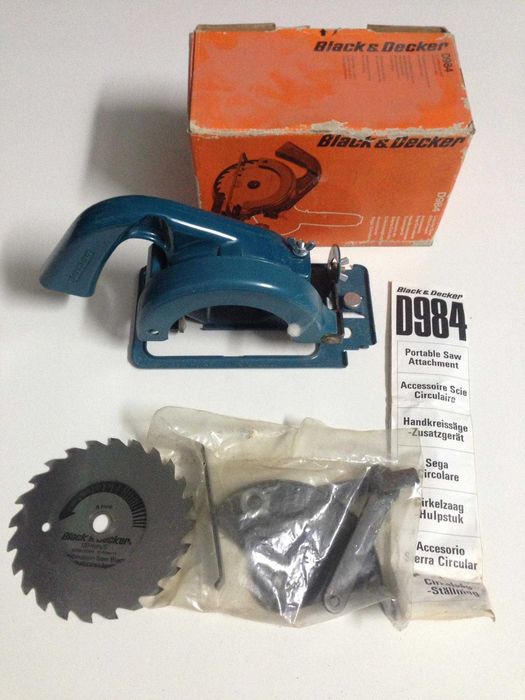 Acessório Black & Decker Vintage D985- Serra circular