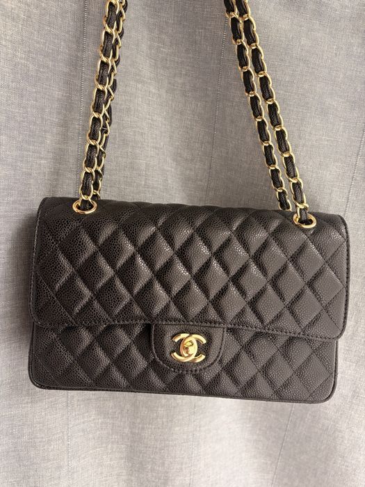 Chanel torebka skóra naturalna