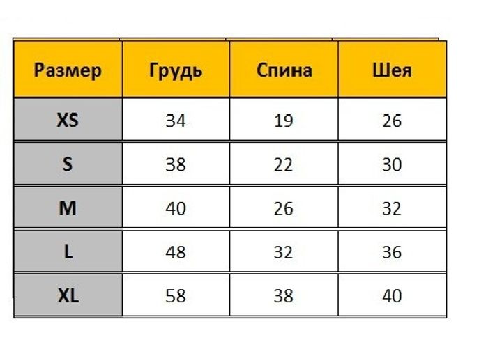 Куртка для собаки