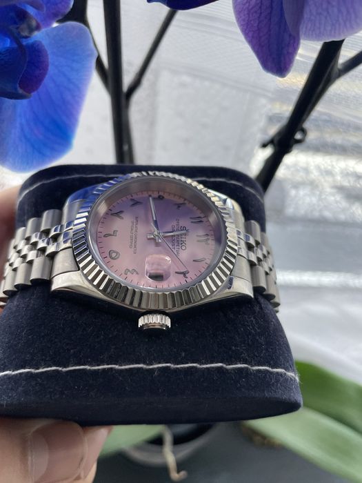 Damski Zegarek Seiko Oyster Perpetual 4R35B Pink Edition/Automat!