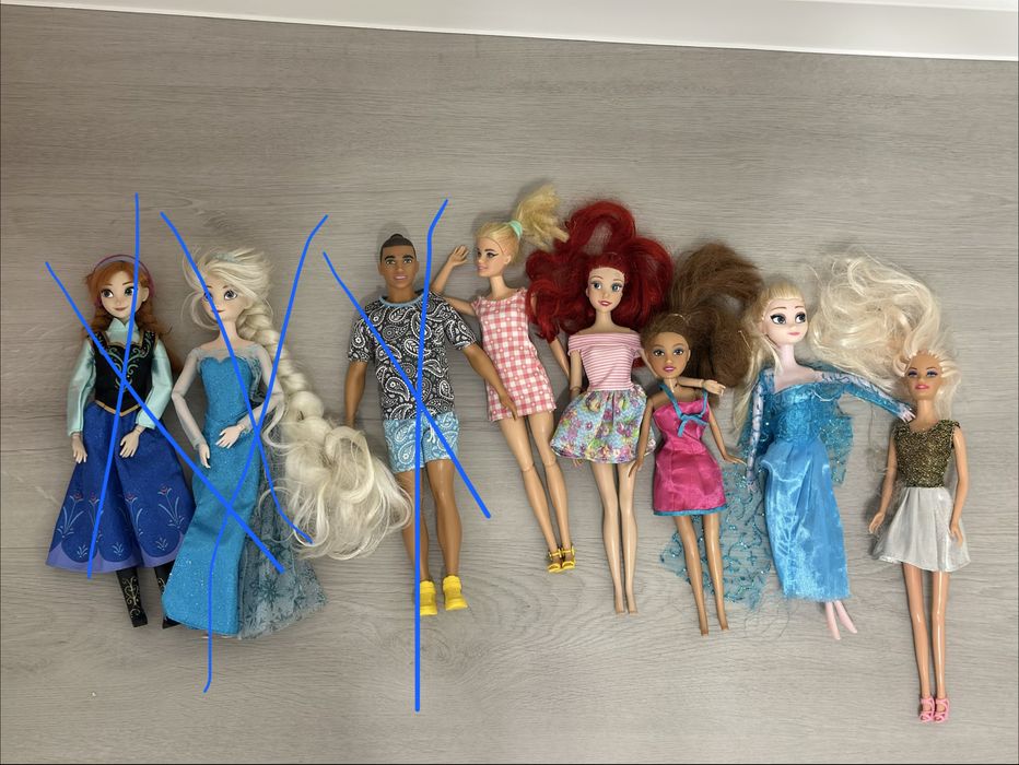 Лялька barbi ,ken,elsa ,anna