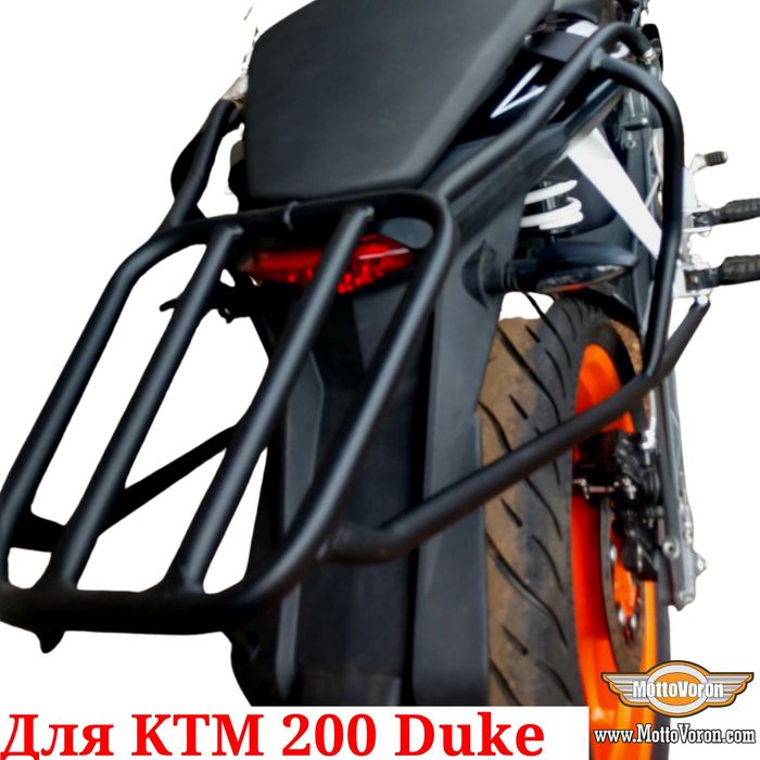 KTM 200 Duke Багажник KTM Duke 200 багажная система под кофр сумку