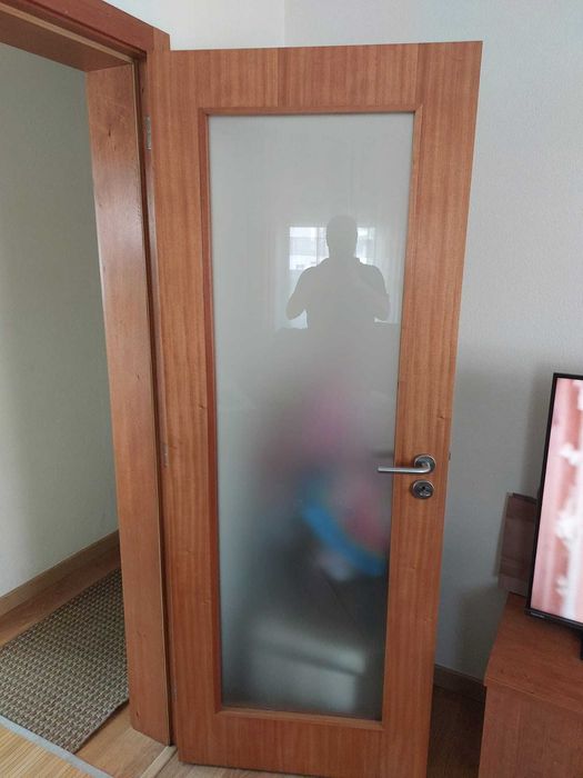Porta interior vidro