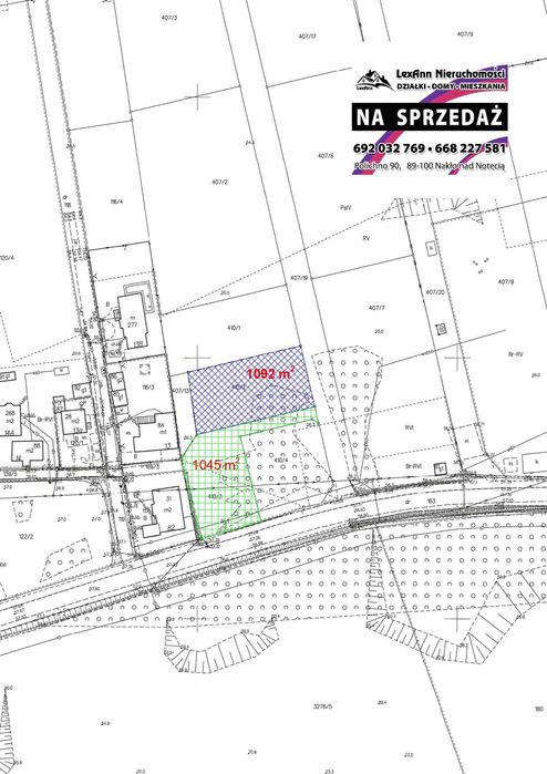 działki budowlane w Polichnie