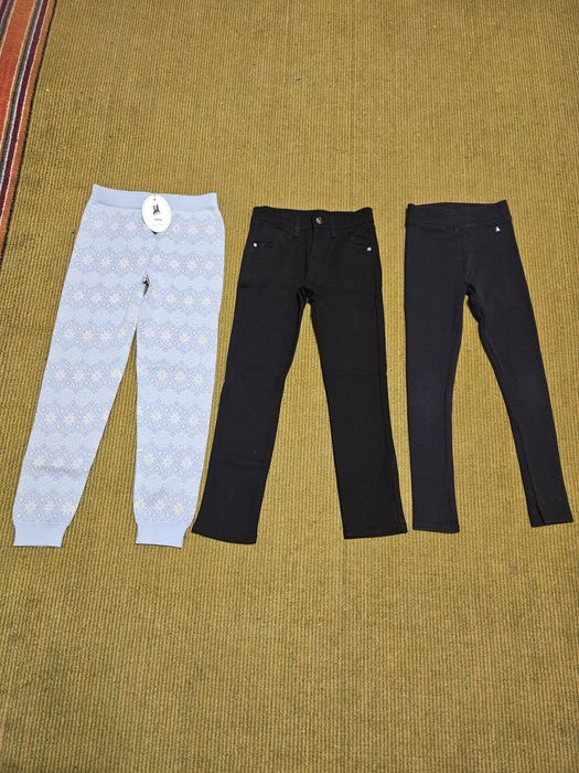 Штани шкільн 122-128і, лосини Zara, 128, штани Frozen, 8р.