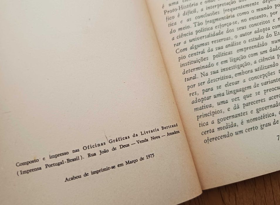 A Ciência Política - W. Mackenzie (portes incluídos)