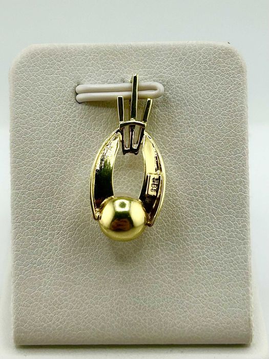 Złota zawieszka z Białą Perłą 1,94 g PR.585 14K