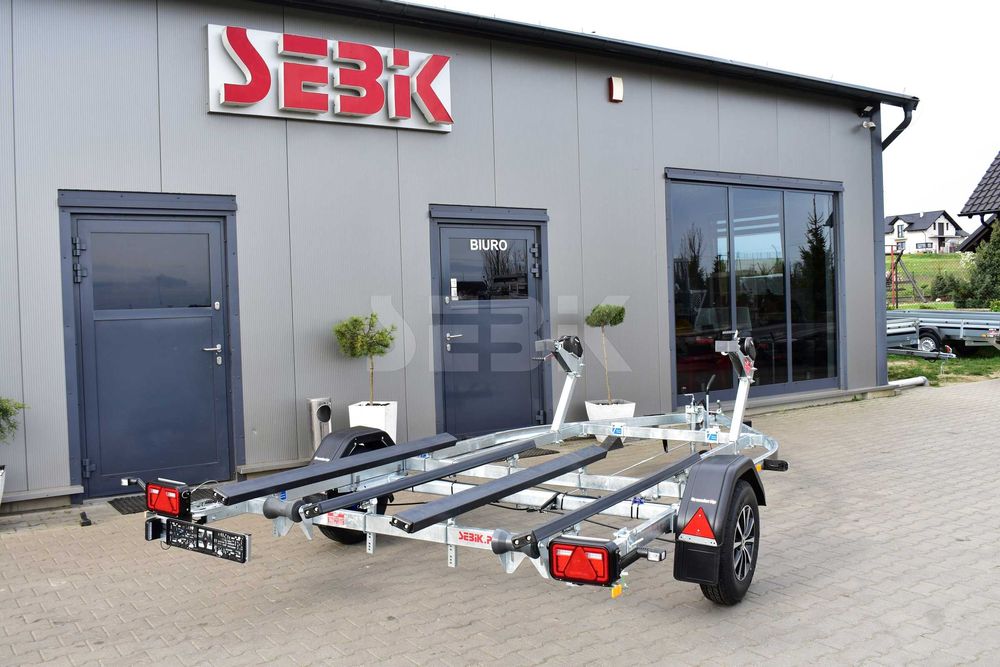 Przyczepa pod dwa skutery wodne Brenderup Jetski PWC21200BRA ALU LED