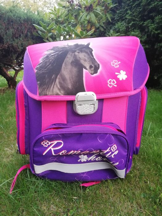 Plecak szkolny 1-5 klasa z koniem