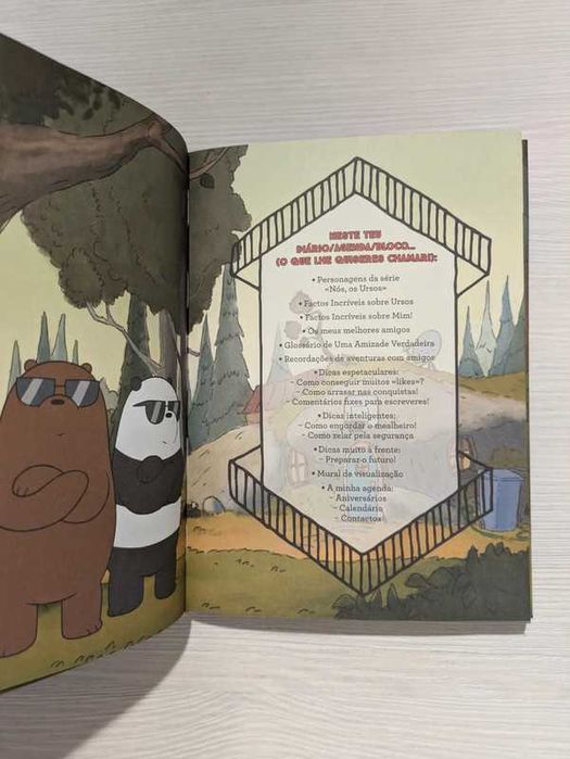 Livro Nós, os Ursos - O melhor diário de sempre (Novo)