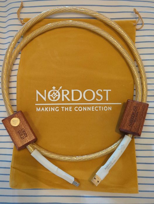 Nordost Odin Gold 2 Nowy Kabel Usb-A Audio Odcinek 1.5 Metra
