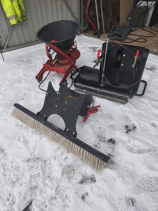 Traktorek countax wertykulator rozsiewacz