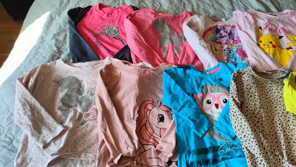 Bluzki długi rękaw 110/116