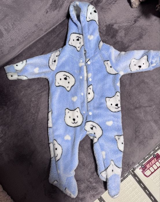 Флісові чоловічки (флісові ромпери)