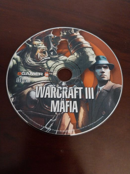 Videojogo, Warcraft III Mafia, em muito bom estado, computador