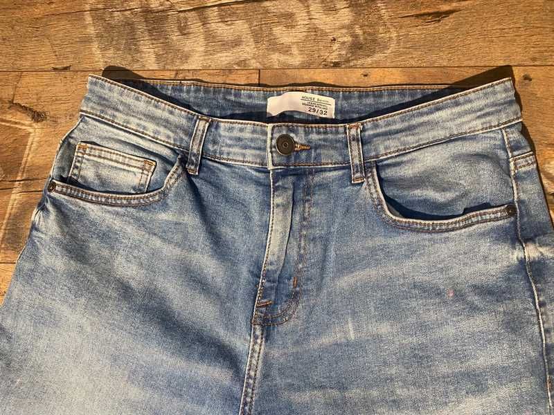 Spodnie jeansowe House 29/32 typu carrot