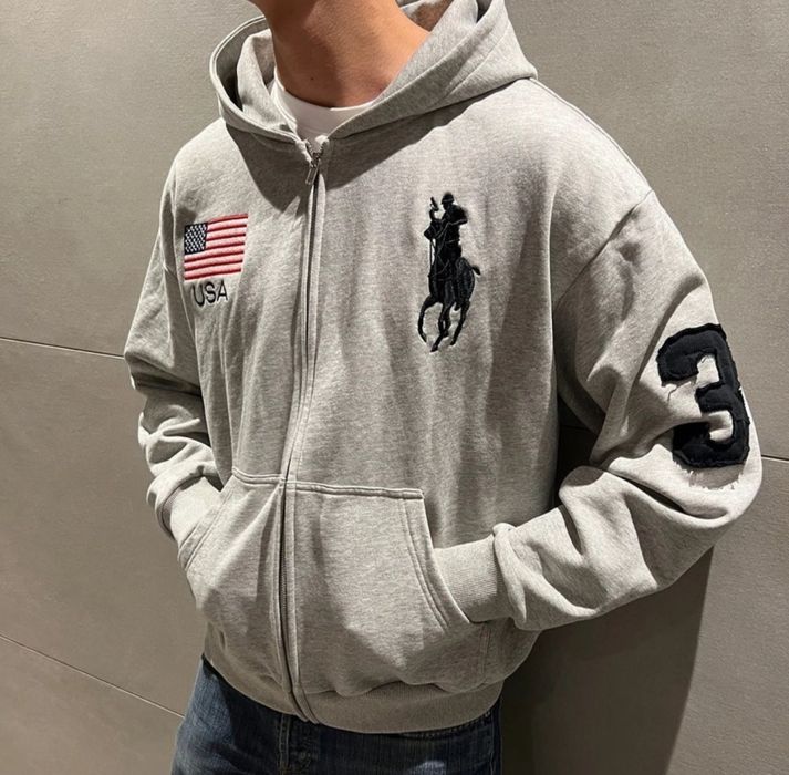 zip hoodie Ralph Lauren зипка худи ральф лаурен S-M