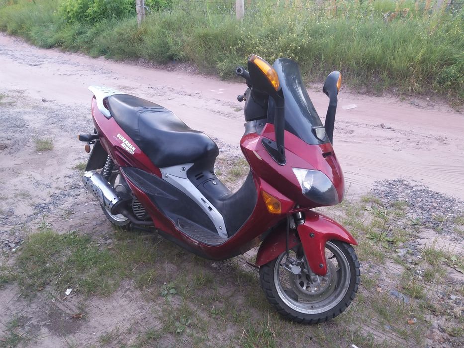 Скутер в хорошем состоянии