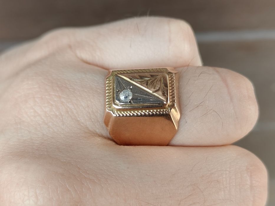 Złoty sygnet z ZSRR