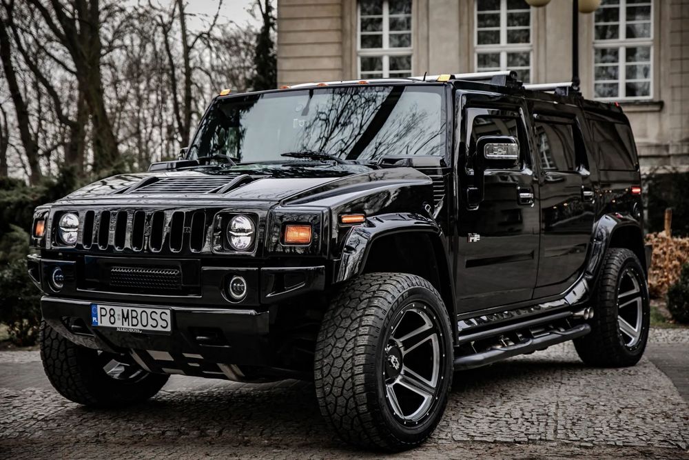 Hummer H2 Hummer H2, 2005, 3,5t, benzyna+LPG, garażowany, zadbany, 6-osobowy