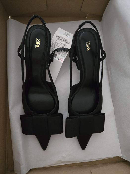 Нові текстильні туфлі zara 36 розмір 23,5 см