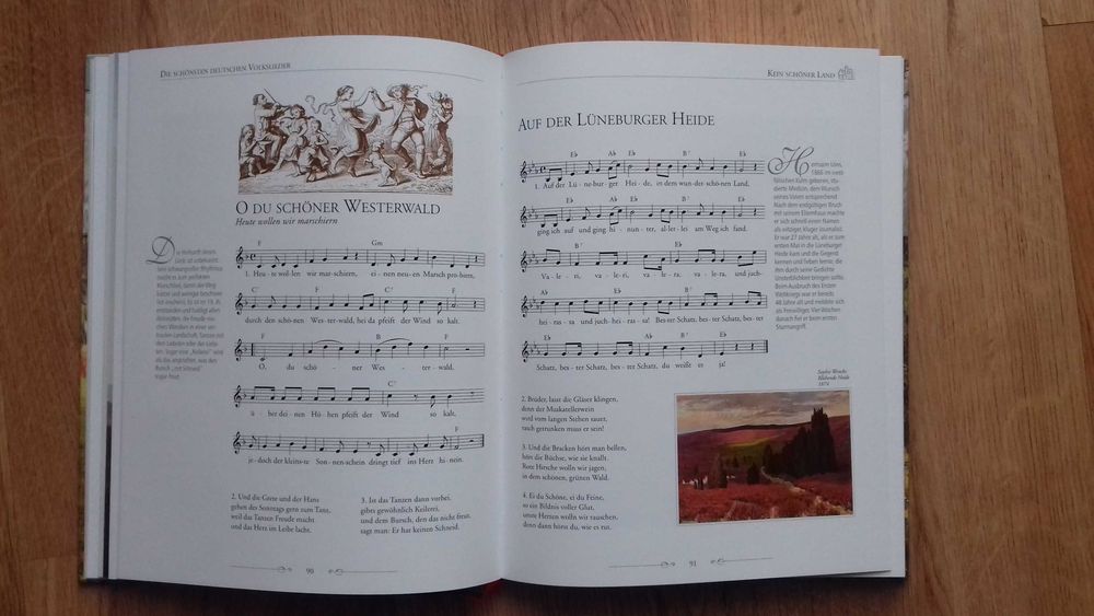 UNIKAT Album i kasety magnetofonowe Die Schonsten Deutschen Volksliede
