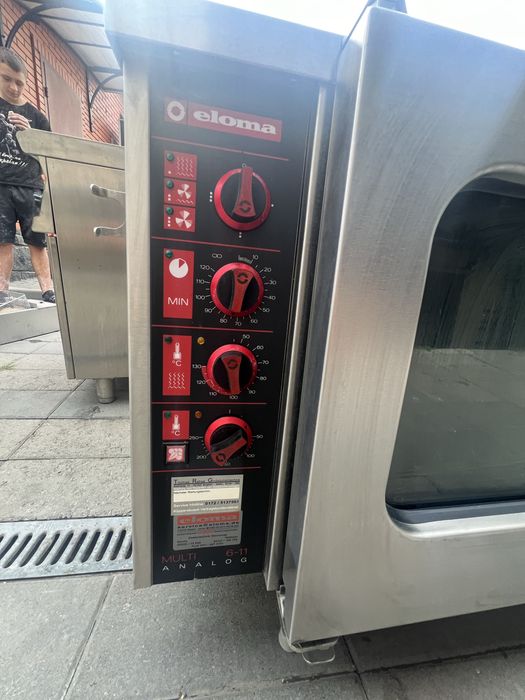 Електро пароконвектомат eloma multi 6-11