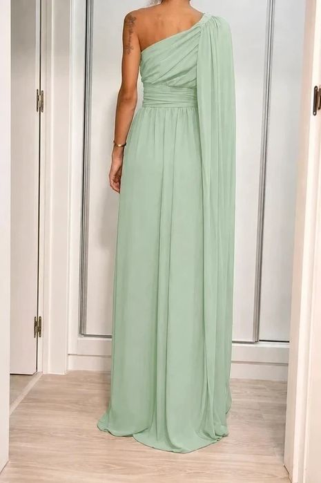 Vestido de cerimonia comprido