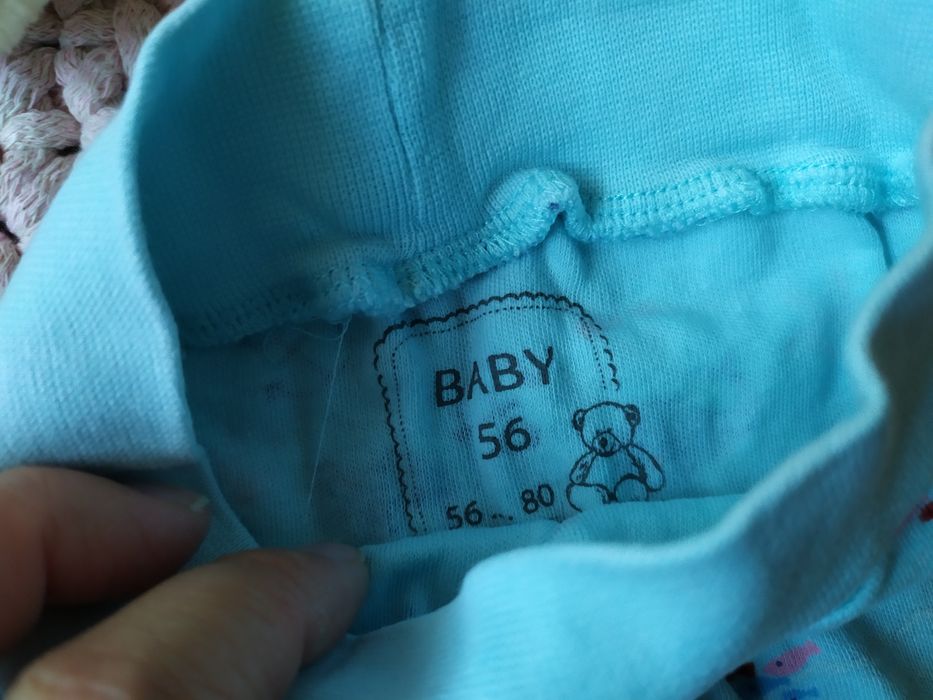 Zestaw 2 szt niemowlęcych spodenki legginsy półśpiochy 56 Disney Pepco