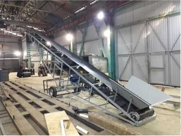 Конвейер, стрічковий, транспортер, ленточный, навантажувач, погрузчик