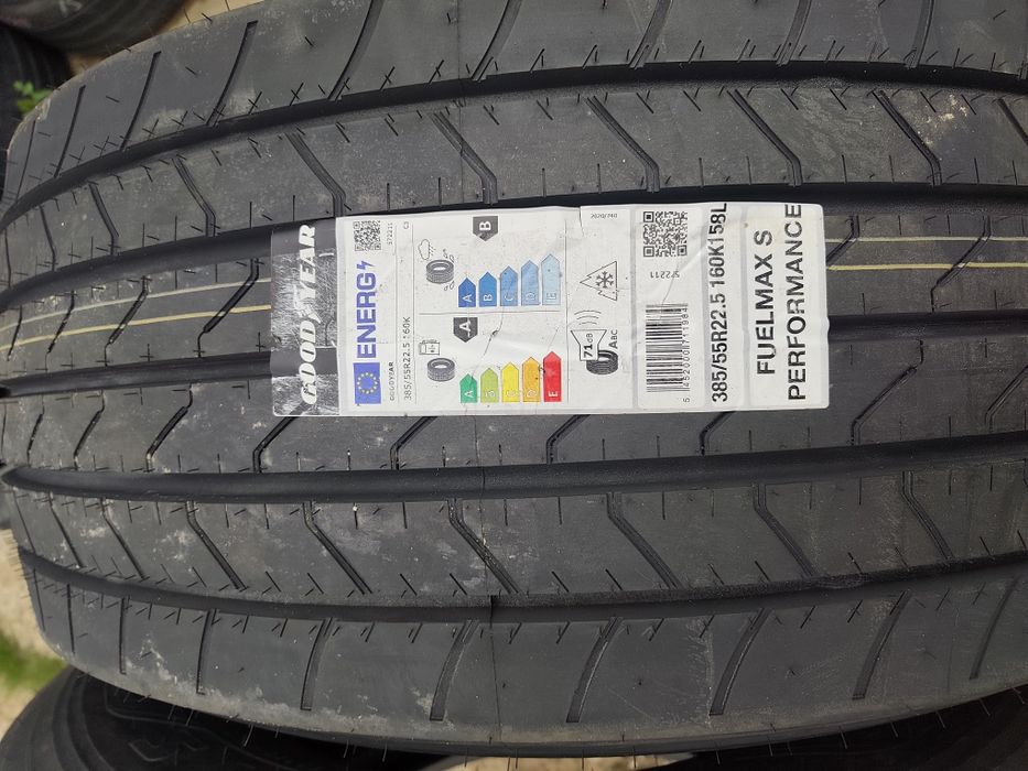 385/55r22,5 Goodyear fuelmax s  Przód
