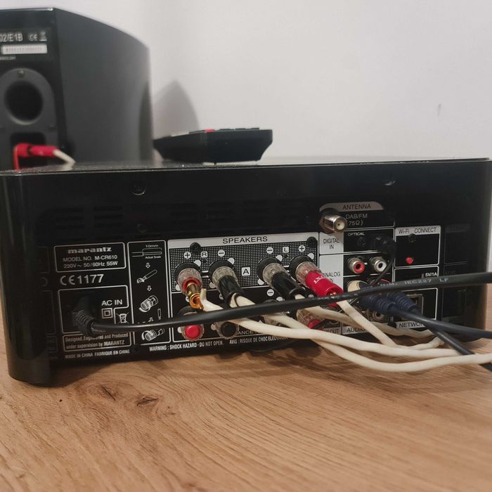 Marantz M-CR610 Melody Amplituner stereo + Kolumny Marantz LS502/E1B
