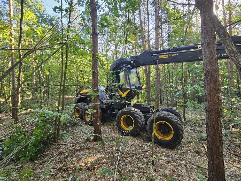 Używana maszyna leśna Harwester PONSSE Scorpion głowica H6