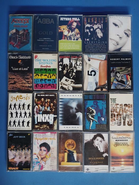 cassetes audio gravadas originais (anúncio nº1)