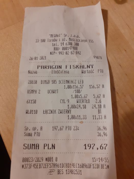Ściemniacz LED Dimgo 105 Kanlux + włącznik