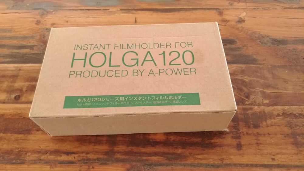 Instant Film Holder para Holga 120