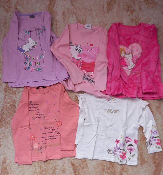 Paka ubrań dziewczęcych rozmiar 110