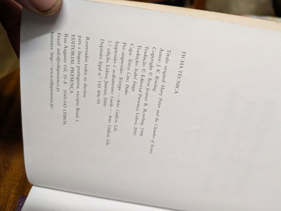 Coleção Harry Potter 1 edições